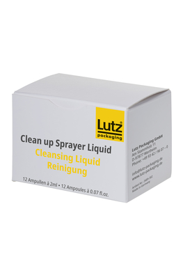 Operating Instructions Easy Clean up Sprayer Liquid  Cleansing Liquid